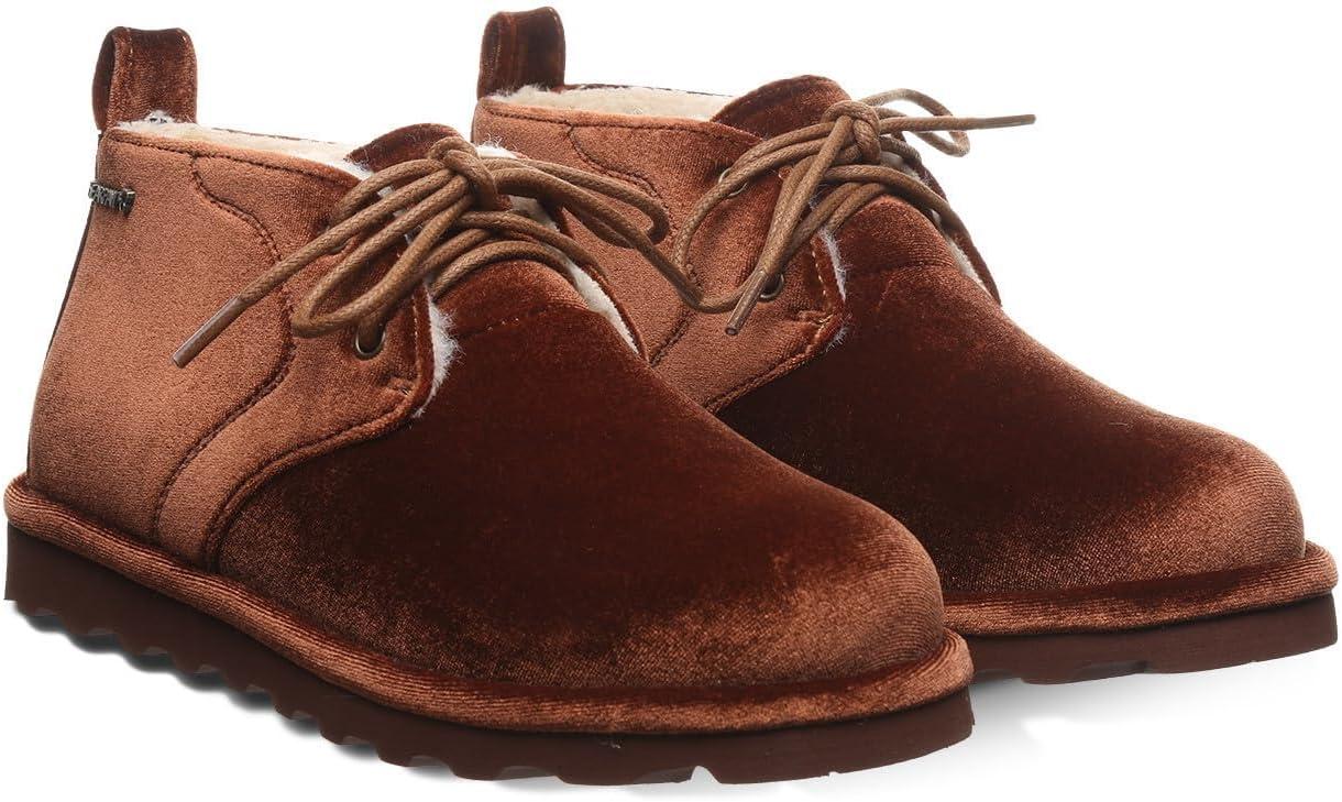 imageBEARPAW Skye Womens Leather Chukka Boots  2578WCarmel Velvet