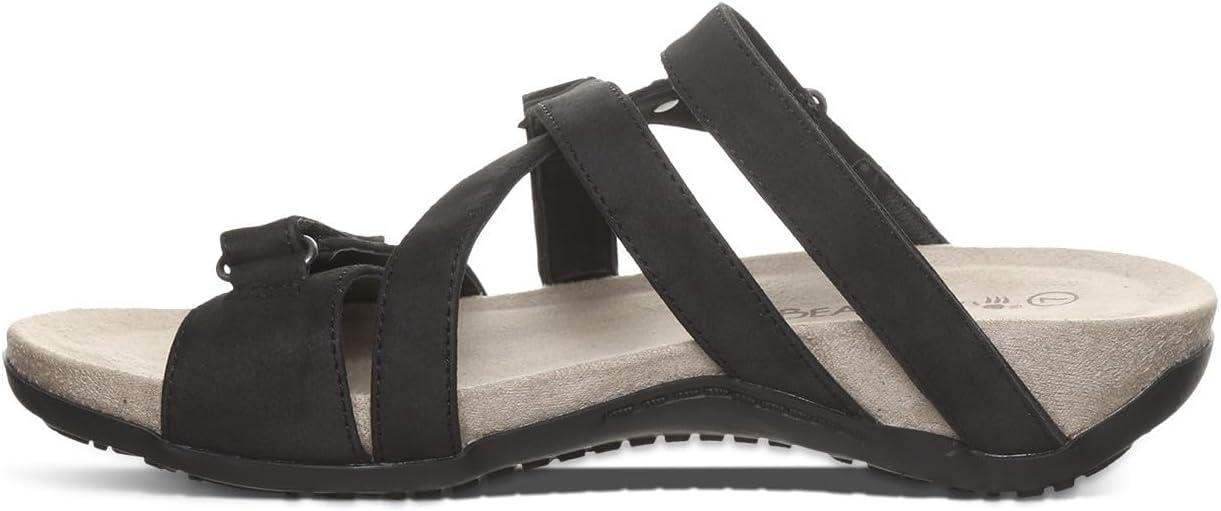imageBEARPAW Womens Acacia Sandal  Womens Sandal  Womens Shoe  Comfortable ampamp Lightweight  Multiple Colors ampamp SizesBlack