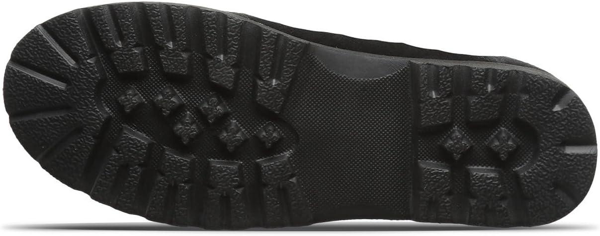 imageBEARPAW Womens Alisa Classic Suede Boot  Lightweight LaceUp BootBlackBlack