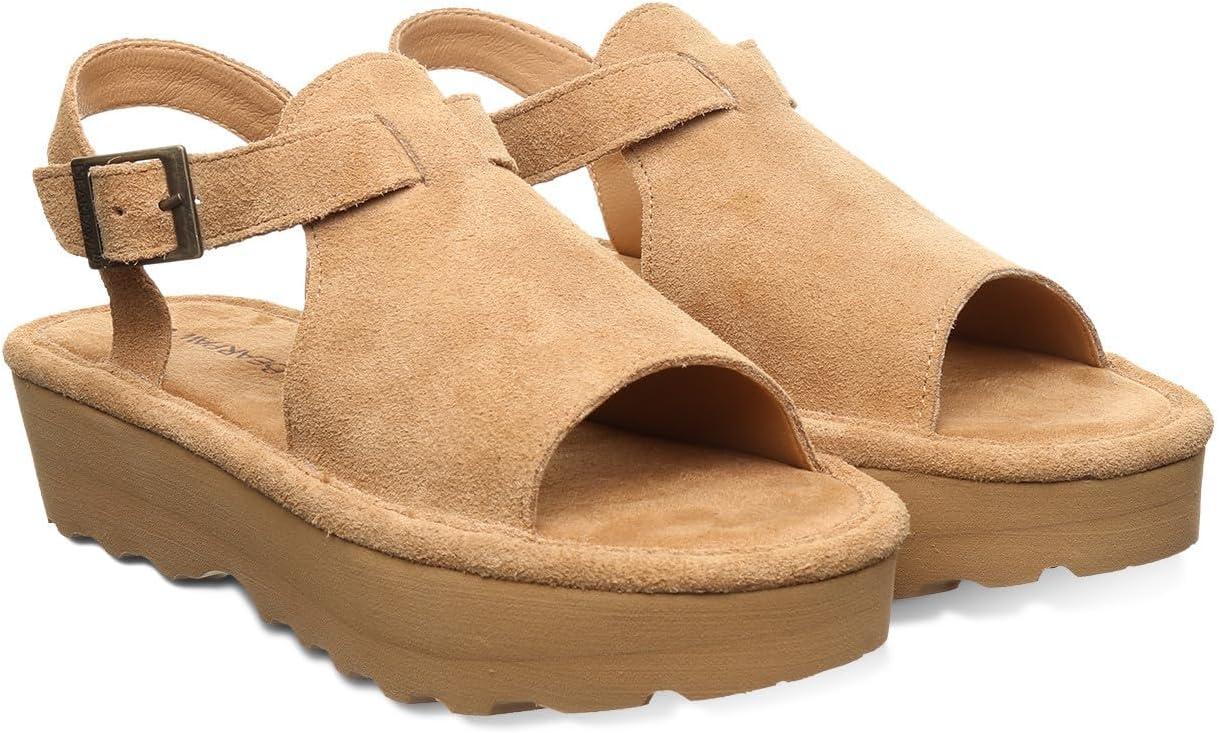 imageBEARPAW Womens Ascend Black SandalIced Coffee