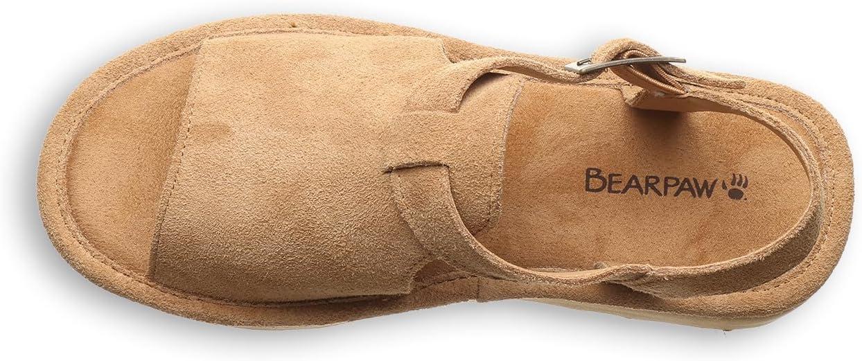 imageBEARPAW Womens Ascend Black SandalIced Coffee