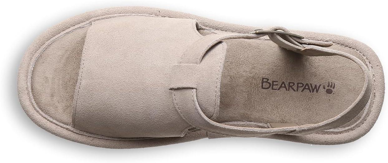 imageBEARPAW Womens Ascend Black SandalMushroom