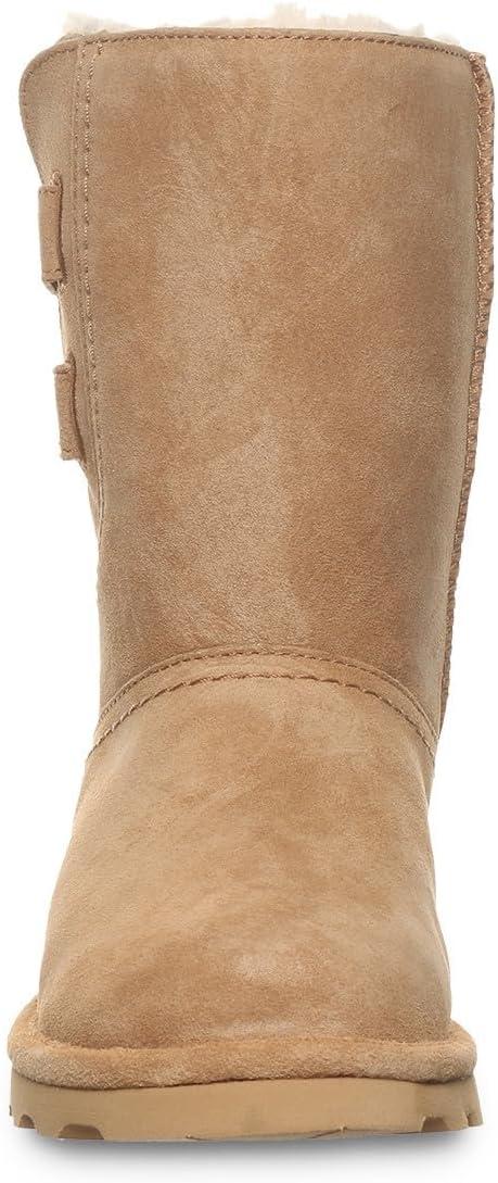 imageBEARPAW Womens Aurelia Boot  Womens Boot Classic Suede  Womens Pull On Boot  Comfortable Winter Boot  Multiple Colors ampamp SizesIced Coffee