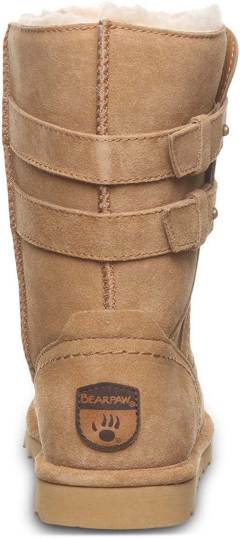 imageBEARPAW Womens Aurelia Boot  Womens Boot Classic Suede  Womens Pull On Boot  Comfortable Winter Boot  Multiple Colors ampamp SizesIced Coffee