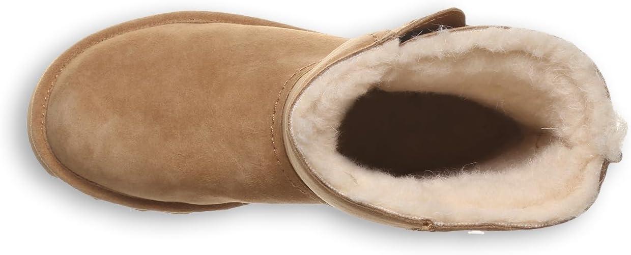 imageBEARPAW Womens Aurelia Boot  Womens Boot Classic Suede  Womens Pull On Boot  Comfortable Winter Boot  Multiple Colors ampamp SizesIced Coffee