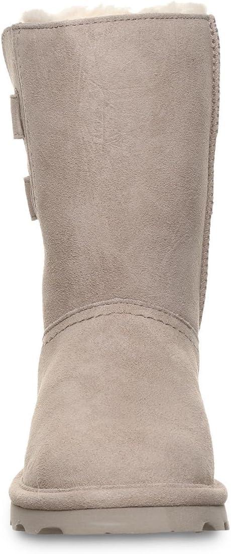 imageBEARPAW Womens Aurelia Boot  Womens Boot Classic Suede  Womens Pull On Boot  Comfortable Winter Boot  Multiple Colors ampamp SizesMushroom