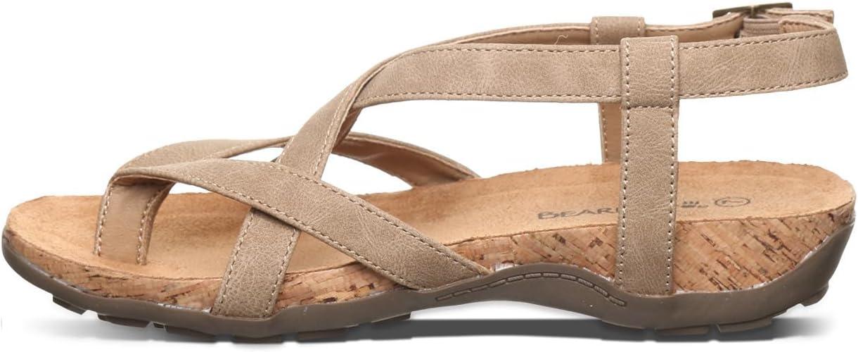 imageBEARPAW Womens Casita Black SandalBrown