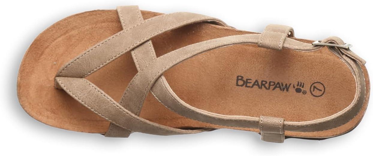 imageBEARPAW Womens Casita Black SandalBrown