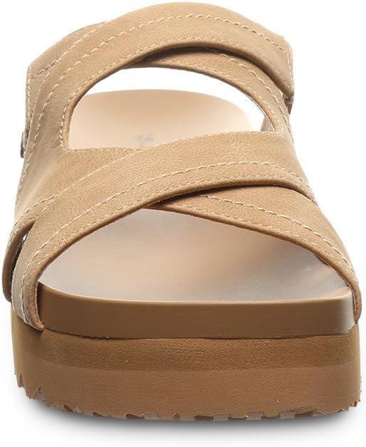 imageBEARPAW Womens Crux Black SandalIced Coffee