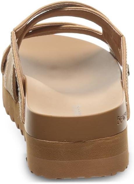 imageBEARPAW Womens Crux Black SandalIced Coffee