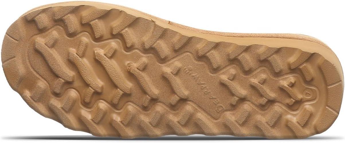 imageBEARPAW Womens Elle Tall Vegan Iced Coffee Size 9  Womens Boot Classic Suede  Womens Slip On Boot  Comfortable Winter Boot