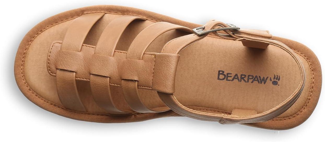 imageBEARPAW Womens High Seas Black SandalIced Coffee