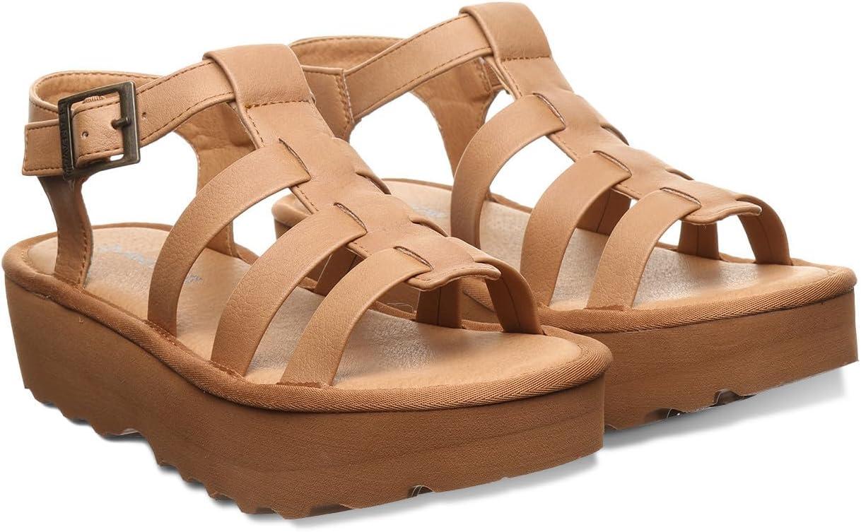 imageBEARPAW Womens High Seas Black SandalIced Coffee