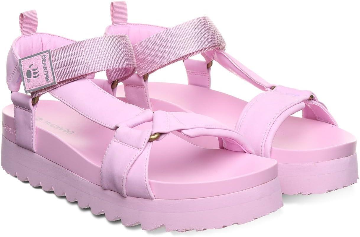 imageBEARPAW Womens Hydra Black SandalPink