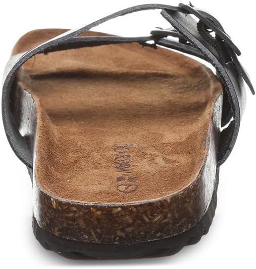 imageBEARPAW Womens Julieta II Sandal  Womens Sandal  Womens Shoe  Comfortable Lightweight SandalsBlackGrey