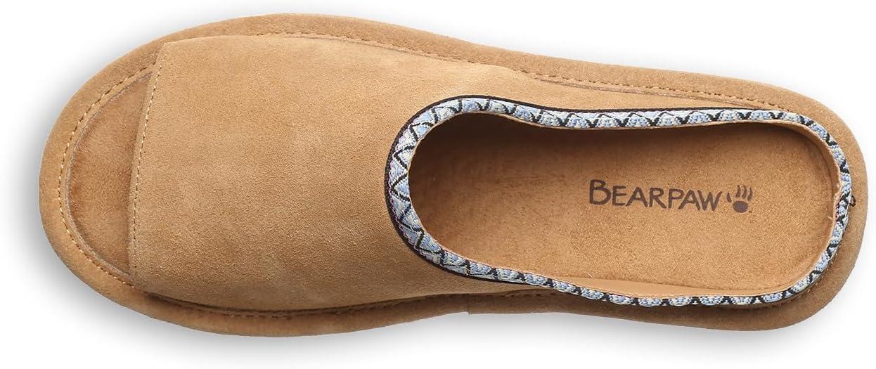 imageBEARPAW Womens Navigate Black SandalIced Coffee