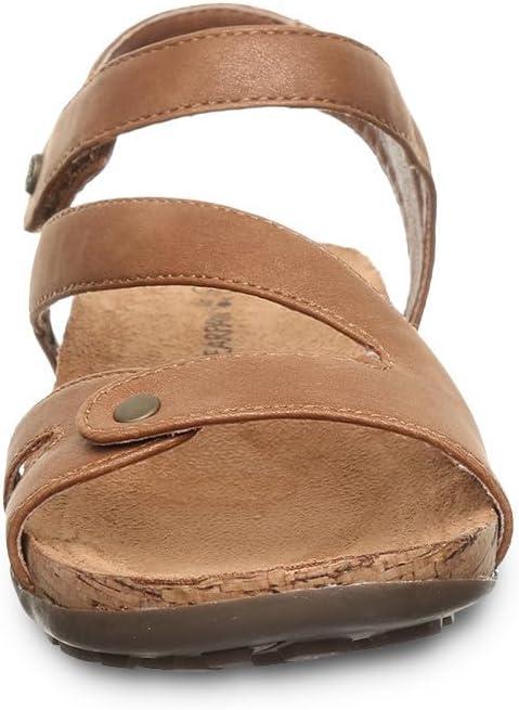 imageBEARPAW Womens Solana Black SandalHickory