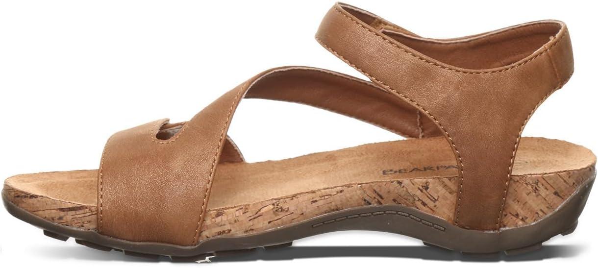 imageBEARPAW Womens Solana Black SandalHickory