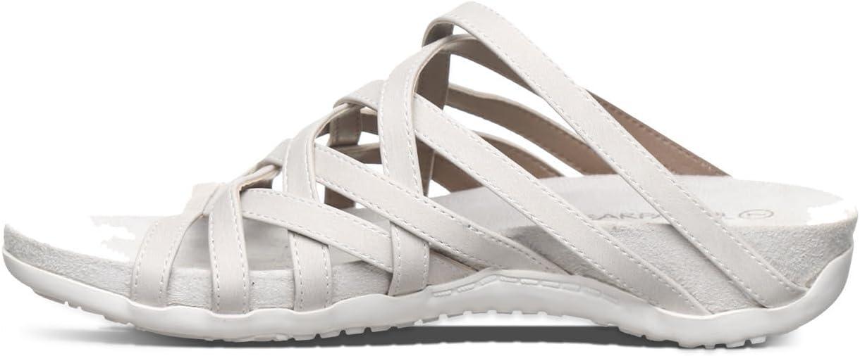 imageBEARPAW Womens Zinnia Sandal  Womens Sandal  Womens Shoe  Comfortable ampamp Lightweight  Multiple Colors ampamp SizesWhite