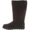 imageBEARPAW Elle Tall Youth Multiple Colors  Youths Boot Classic Suede  Youths Slip On Boot  Comfortable Winter BootChocolate
