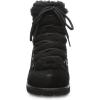 imageBEARPAW Womens Alisa Classic Suede Boot  Lightweight LaceUp BootBlackBlack