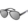 imageBEARPAW mens Bearpaw Mens Plastic Aviator With Metal Bridge Ecofriendly Sunglass Aviator SunglassesMatte BlackGrey