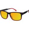 imageBearpaw Mens Plastic Retro EcoFriendly SunglassMatte BlackRed