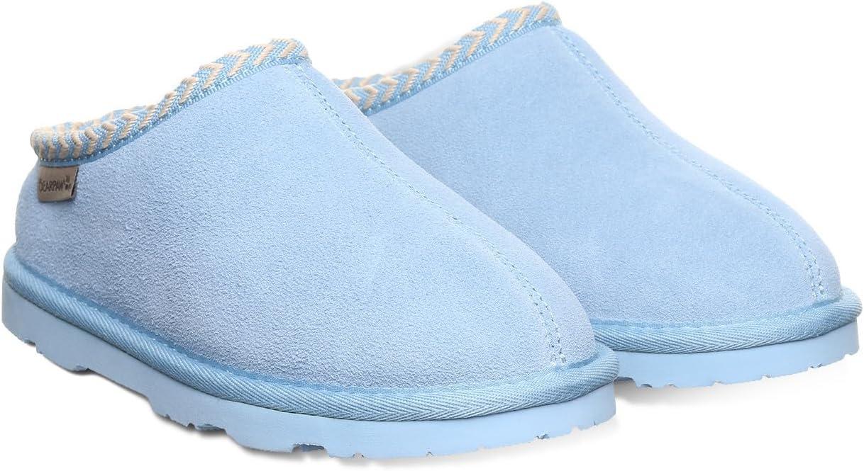 imageBEARPAW Tabitha Youth Slipper  Comfortable ampamp Lightweight Indoor ampamp Outdoor Kids Shoe  Multiple Colors ampamp SizesBlissful Blue