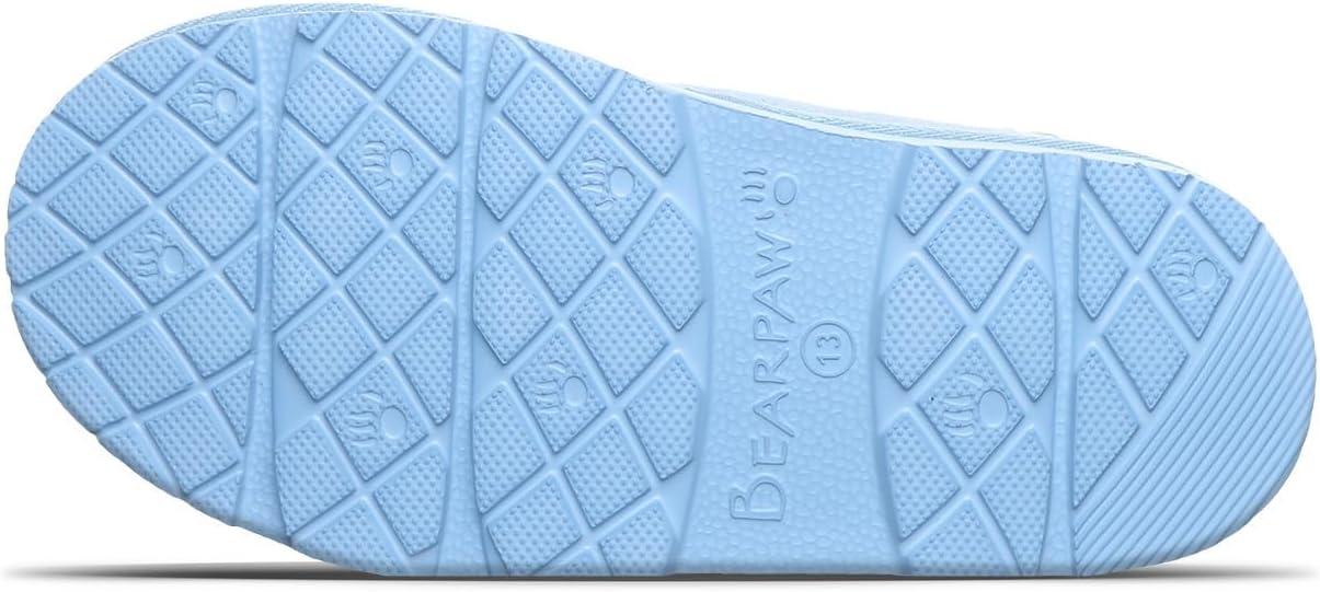 imageBEARPAW Tabitha Youth Slipper  Comfortable ampamp Lightweight Indoor ampamp Outdoor Kids Shoe  Multiple Colors ampamp SizesBlissful Blue
