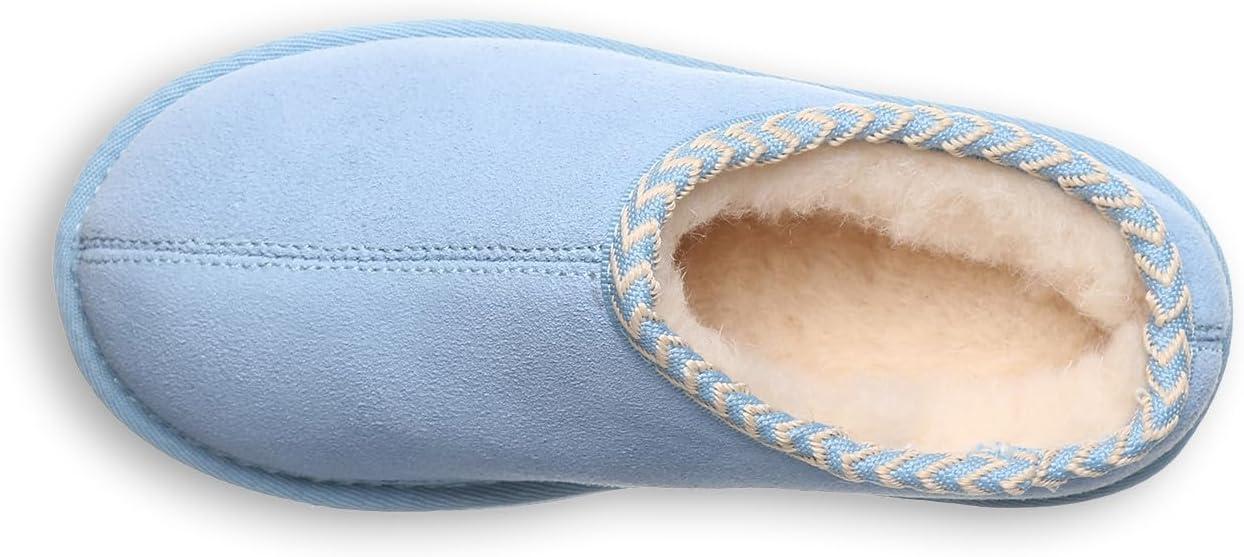 imageBEARPAW Tabitha Youth Slipper  Comfortable ampamp Lightweight Indoor ampamp Outdoor Kids Shoe  Multiple Colors ampamp SizesBlissful Blue