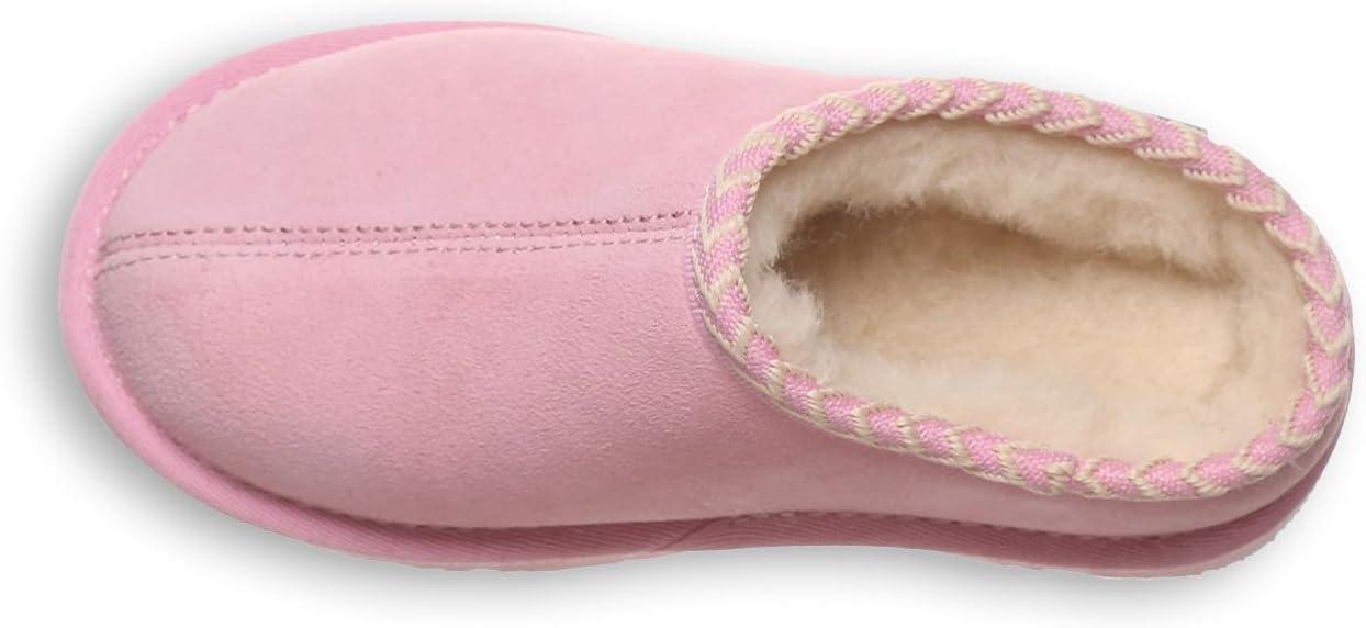 imageBEARPAW Tabitha Youth Slipper  Comfortable ampamp Lightweight Indoor ampamp Outdoor Kids Shoe  Multiple Colors ampamp SizesPrism Pink