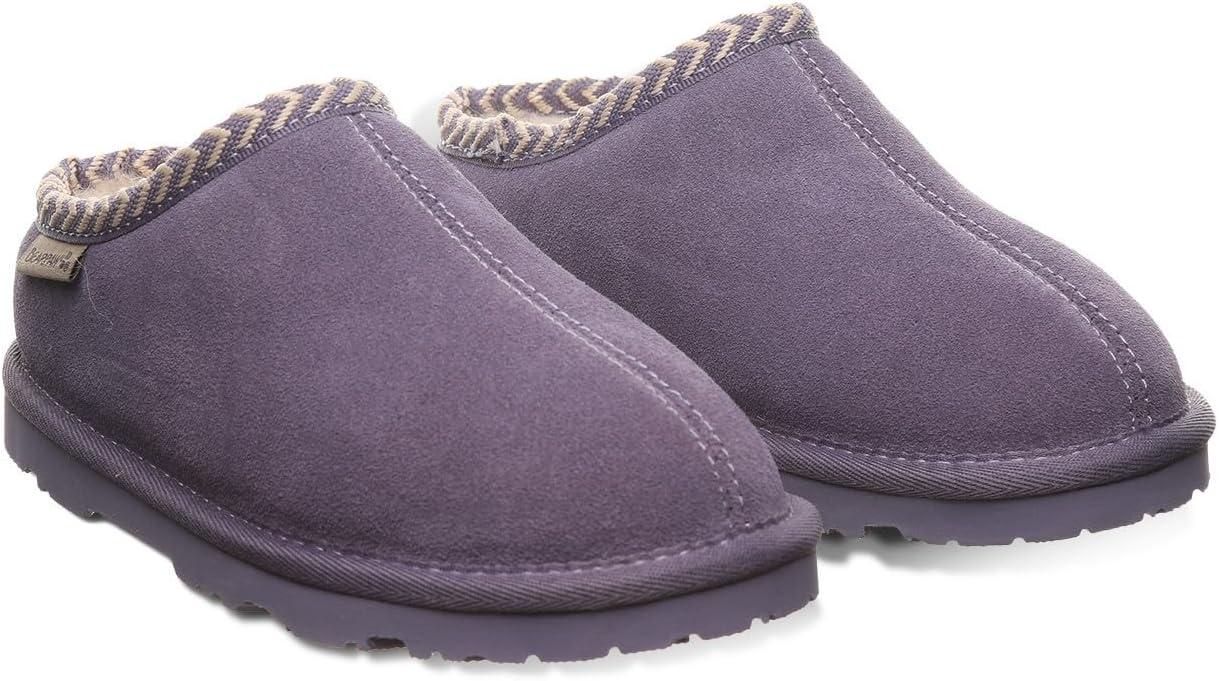 imageBEARPAW Tabitha Youth Slipper  Comfortable ampamp Lightweight Indoor ampamp Outdoor Kids Shoe  Multiple Colors ampamp SizesPurple Sage