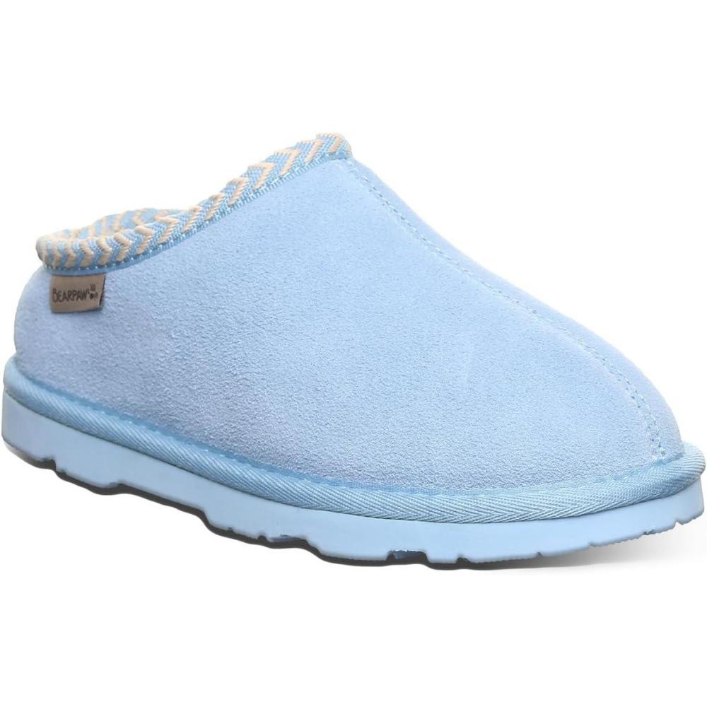 imageBEARPAW Tabitha Youth Slipper  Comfortable ampamp Lightweight Indoor ampamp Outdoor Kids Shoe  Multiple Colors ampamp SizesBlissful Blue