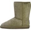imageBEARPAW Emma Short Womens Classic Winter Slip On Boots Lightweight Suede Boots Multiple ColorsMartini Olive