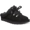 imageBearpaw Cedar Womens Suede Slipper Shoes Black  7 Medium