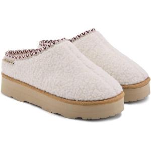 imageBEARPAW Snuggle Martis Womens Slippers  3190w Winter White  8 Medium