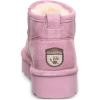 imageBEARPAW Retro Shorty Youth Boots  3 Suede SlipOn  Wool Blend Lining  Indoor ampamp Outdoor Winter Boots for KidsDusky Orchid
