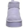 imageBEARPAW Retro Shorty Youth Boots  3 Suede SlipOn  Wool Blend Lining  Indoor ampamp Outdoor Winter Boots for KidsPersian Violet