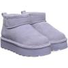 imageBEARPAW Retro Shorty Youth Boots  3 Suede SlipOn  Wool Blend Lining  Indoor ampamp Outdoor Winter Boots for KidsPersian Violet