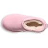 imageBEARPAW Retro Shorty Youth Boots  3 Suede SlipOn  Wool Blend Lining  Indoor ampamp Outdoor Winter Boots for KidsPrism Pink