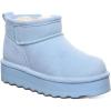 imageBEARPAW Retro Shorty Youth Boots  3 Suede SlipOn  Wool Blend Lining  Indoor ampamp Outdoor Winter Boots for KidsBlissful Blue