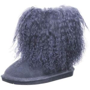 imageBEARPAW Toddler Boo Multiple Colors  Toddlers Boot Classic Suede  Toddlers Slip On Boot  Comfortable Winter BootCharcoal