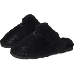 imageBEARPAW Womens Loki Exotic Tobacco Leopard BootBlack Metallic