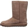 imageBEARPAW Womens Elle Short Winter Boot  8quot Suede Shoes  Sheepskin ampamp Wool Blend Lining  Comfortable Boots for WomenCocoa