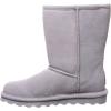 imageBEARPAW Womens Elle Short Winter Boot  8quot Suede Shoes  Sheepskin ampamp Wool Blend Lining  Comfortable Boots for WomenGray Fog