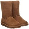 imageBEARPAW Womens Elle Short Winter Boot  8quot Suede Shoes  Sheepskin ampamp Wool Blend Lining  Comfortable Boots for WomenHickory II