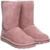 imageBEARPAW Womens Elle Short Winter Boot  8quot Suede Shoes  Sheepskin ampamp Wool Blend Lining  Comfortable Boots for WomenPeony