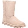 imageBEARPAW Womens Elle Short Winter Boot  8quot Suede Shoes  Sheepskin ampamp Wool Blend Lining  Comfortable Boots for WomenPinkblush