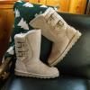 imageBEARPAW Womens Jenni Mushroom Size 8  Boot Classic Suede  Womens Pull On Boot  Comfortable Winter Boot