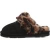 imageBEARPAW Womens Loki SlipperBlackLeopard Fur